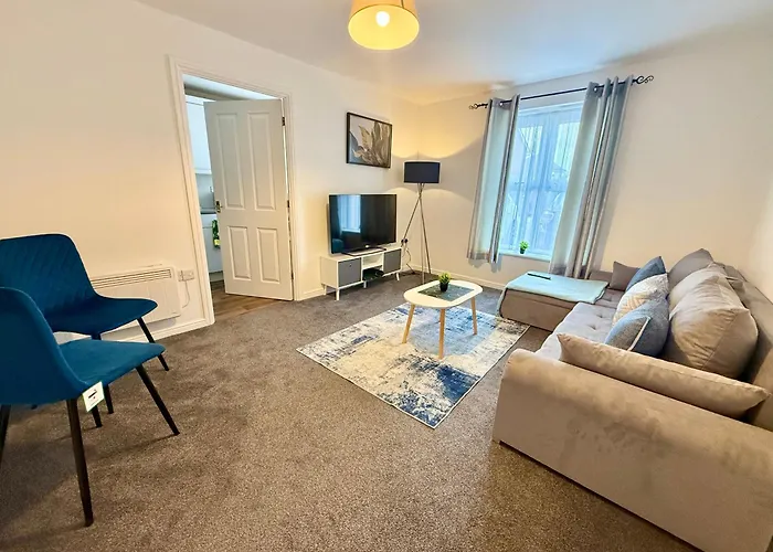 Nova1 Stylish Cosy 1Br By Altoluxo Short Lets Serviced Accommodation With Free Wifi & Parking